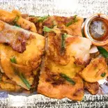 チヂミ ニラ入り（広島風お好み焼き炎炎）