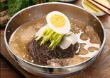 물냉면韓国水冷麺（韓国中華 一釜食堂 중화요리 한가마 Korean style Chinese food HANGAMA）