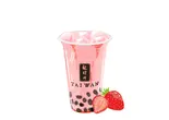 No15. タピオカイチゴラテ 珍珠草莓鮮奶/Tapioca Strawberry Fresh Milk（李記 小籠包専門店・タピオカ専門店）