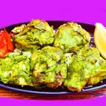タンドリーグリーンチキン(4P) Tandoori Green Chicken 4P（インドレストラン サヒーマハル）