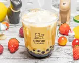 沖縄黒糖タピオカラテ Okinawa Brown Sugar Tapioca Latte（CHACHAタピオカ研究所 尼崎店）