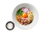 地鶏醤油まぜそば ミニ飯付(レンジ加熱可)(maren 北新地本店)