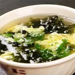岩海苔と玉子スープ（中華料理 ハオツー）