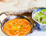 Butter Chicken Curry Set/人気 No.1 バターチキンカレーセット（インドカレースワズ）