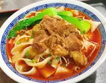 麻辣牛肉麺（福田大衆酒場）