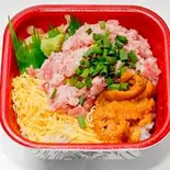 ウニねぎとろ丼（丼丸 西早稲田店）