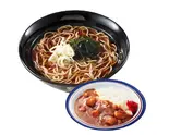 ミニカレーライス+温かいそば（富士そば 新宿店）