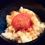 漬け玉子のTKG（麺処 三虎）