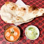 エビカレーセット Shrimp Curry set(インド料理ミラン 下板橋店)
