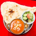 エビカレーセット（アジアン料理エバーグリーン）