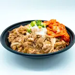 キムチ温玉牛カルビ焼肉丼（【ごはん大盛無料！】牛カルビ 牛福亭 豊平店）