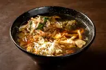 かすうどん(温)（そばの陣）