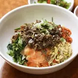 牛ブルゴギビビンバ 불고기비빔밥（扶餘 プヨ 電力ビル店）