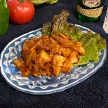 ブタキムチ Pork Kimchi(おこのみやきBanBanハウス)