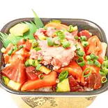 バラネギトロ丼(笹舟丼丸 仲宿店)