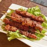 ラム野串焼き(5本)（中華料理 友来）