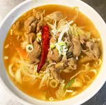 豚もつ麺（孫ちゃん上海焼き小籠包 阿佐ヶ谷店）