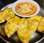 チーズ キーマカレー ガーリックナンセット Cheese Keema Garlic Naan Set（カレーハウスナンバガン）