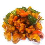 揚げ豚肉の大連風甘辛ソース炒め（串門‐創作中国料理）