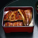 築地のうな重 特 (肝吸い・奈良漬け付き)(築地ダイニング 金のうなぎ 上野毛店)