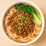 肉みそビーフン(肉沫米線)（麻辣烫＆米線専門 四川食堂 隅然）