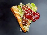 ハンバーグサルサ(季ららのクレープ)