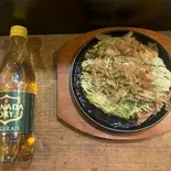 【豚玉】お好み焼き+ジンジャーエールセット（Bar乙女茶屋）