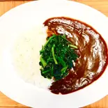 ほうれん草カレー（【800円カレー！大盛り無料！】腹ぺこ食堂）