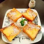 もちふわフレンチトースト(ハニーメープル)（COFFEE MOAT）