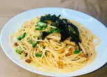 オクラ納豆キノコ（《パスタ屋》delizioso-デリツィオーゾ）