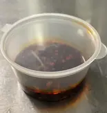 自家製ラー油(上海亭 竹ノ塚店)