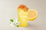 グレープフルーツ＆ピーチのジャスミンティー Grapefruit ＆ Peach Jasmine Tea（至福の贅沢「恋するクレープ」 大井町店）