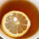ホットティ(レモン)（喫茶 たんぽぽ）