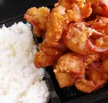 からあげ大バカ盛り弁当（地鶏食堂 長浜店）