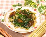 ニラとレバーの炒め（味菜家）