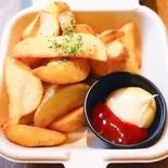フライドポテト(ケチャップ＆マヨネーズ)（炭火串焼厨房くふ楽 西船橋店）