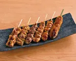 串焼盛り合せ 6種(月の宴 仙台東口駅前店)