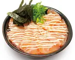サーモンマヨ丼（海鮮丼の駅前 心斎橋店）