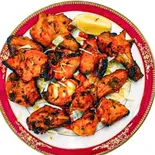 チキン ティカー ボティー フルプレート Chicken Tikka Boti (Full Plate)(HAJI RESTAURANT)