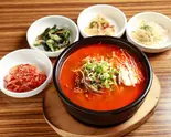ユケジャンスープ(韓国家庭料理豚ブザ 赤羽店)