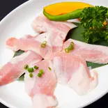 厳選豚・豚トロ(焼肉酒家 李苑)