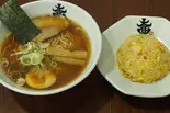 しょうゆラーメン&半チャーハン Oshima Ramen-Soy Sause & Half-size Fried Rice(大島ラーメン 越谷レイクタウン店)