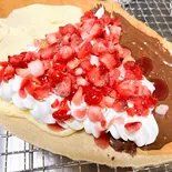 ホントノチョコカスタードイチゴホイップ（ナカハラクレープ）