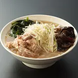 ねぎラーメン(味変調味料付き)麺の固さ指定はできません。(イレブンフーズ 源流 西糀谷店)