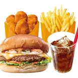 【ひとり満足セット】絶品チーズバーガーセット（ゼッテリア ZETTERIA 福岡新天町店）