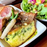 自家製とろ～りキッシュプレート（カフェヴェリーヌ）