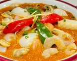 シーフードマサラカレーseafood with capsicum ＆ onion（HIMALAYA）