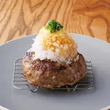 お肉ダブル！！ザクザクジンジャーバーグ弁当（挽き肉のトリコ渋谷店）