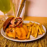 BBQベーコンバーガー(KAKUMEI burger & cafe)