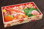 海鮮7種のばらちらし1人前[Chirashi Sushi with 7 Kinds of Seafood]（大起水産回転寿司 なノにわ店）